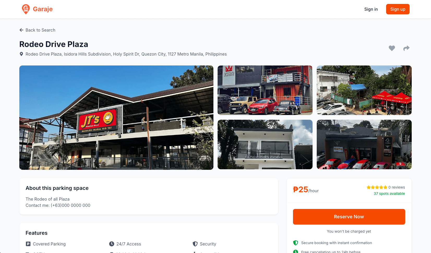 See prices before you arrive